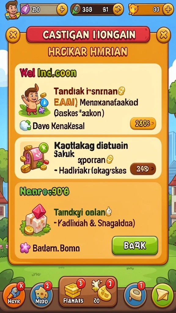 Karakter dengan kemampuan unik untuk setiap pemain.