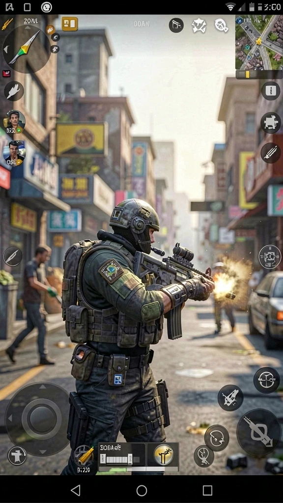 Tampilan grafis yang berkualitas tinggi dan detail.