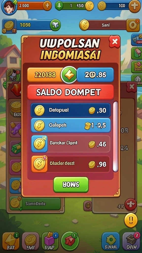 Tampilan antarmuka yang menarik dan mudah digunakan.