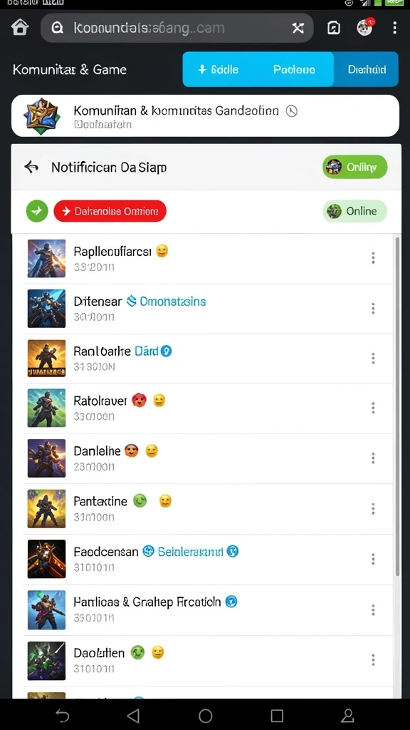 Mode permainan yang menantang dan seru.