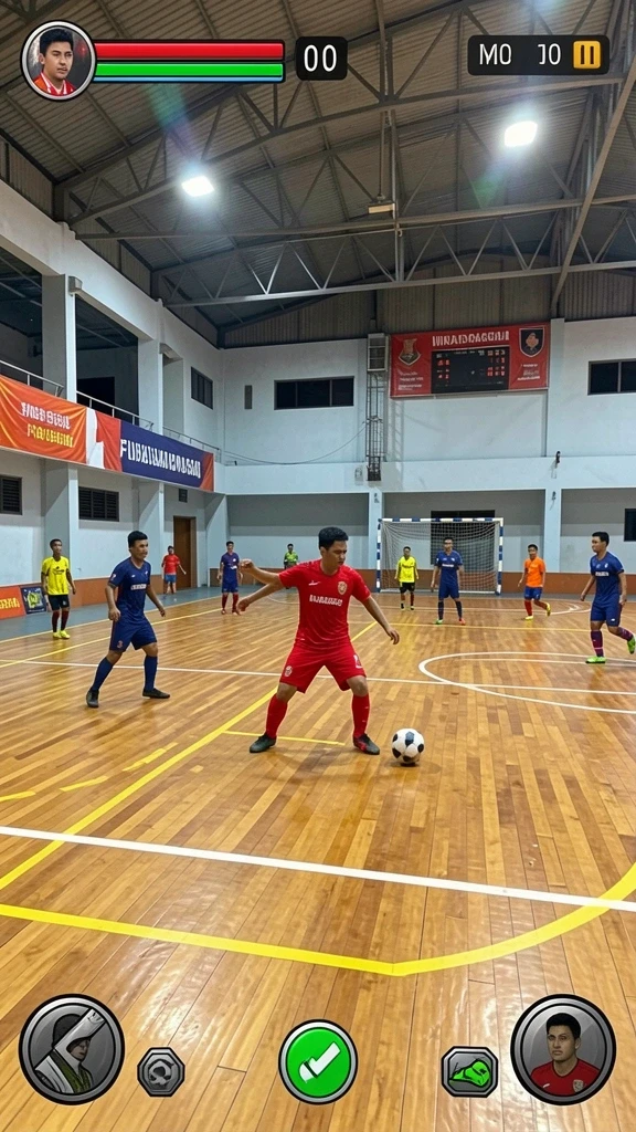 Tampilan antarmuka yang intuitif dan menarik.