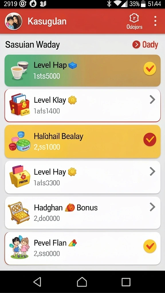 Tampilan grafis yang menakjubkan dan penuh warna.