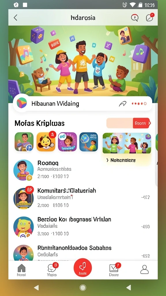 Dunia permainan yang kaya dan bervariasi.