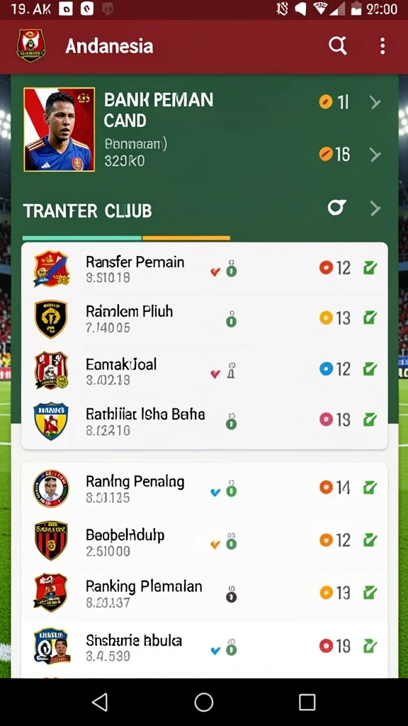 Berbagai karakter menarik untuk dipilih dalam game.