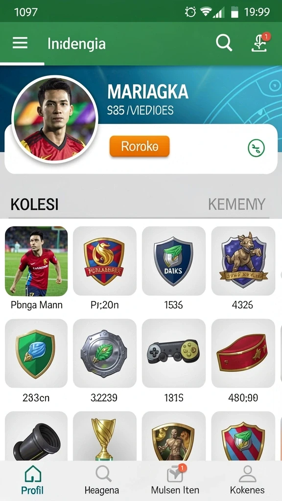 Tampilan awal aplikasi C8VIP yang menarik.