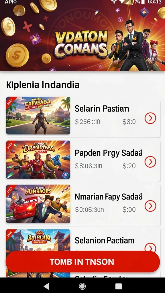 Pilihan karakter yang beragam dan unik.