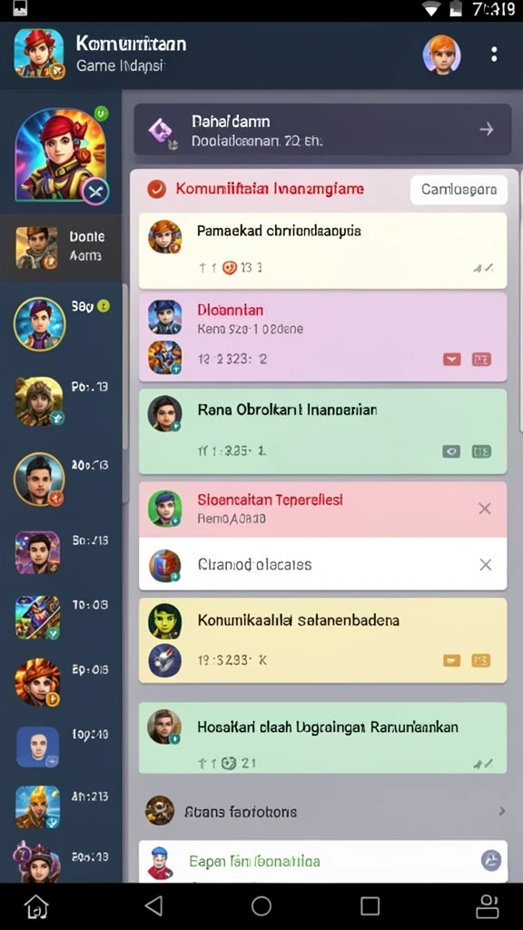 Tampilan awal yang menarik dan intuitif.