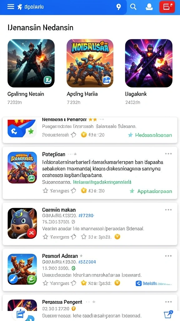 Keseruan bermain bersama teman-teman secara online.