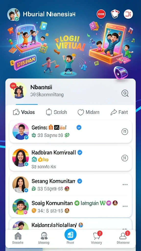 Aksi seru saat berperang melawan musuh yang menantang.
