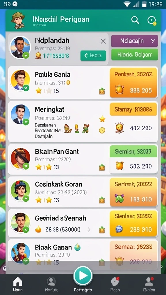 Level baru yang menantang dan penuh petualangan.