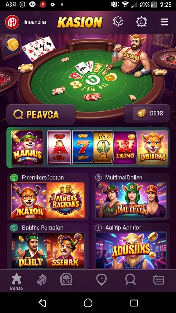 Screenshot menunjukkan sistem leveling karakter yang menarik.