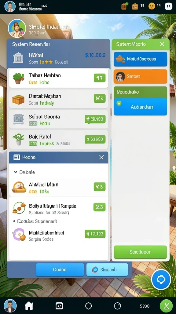 Antarmuka pengguna yang intuitif dan ramah.