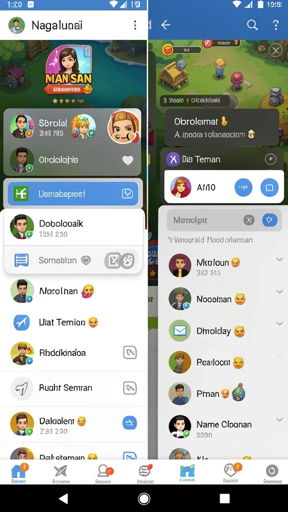 Sistem reward yang memotivasi untuk bermain lebih lama.