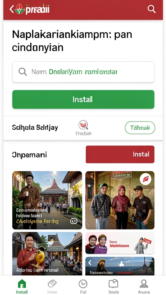 Tantangan level yang semakin meningkat dan menarik.