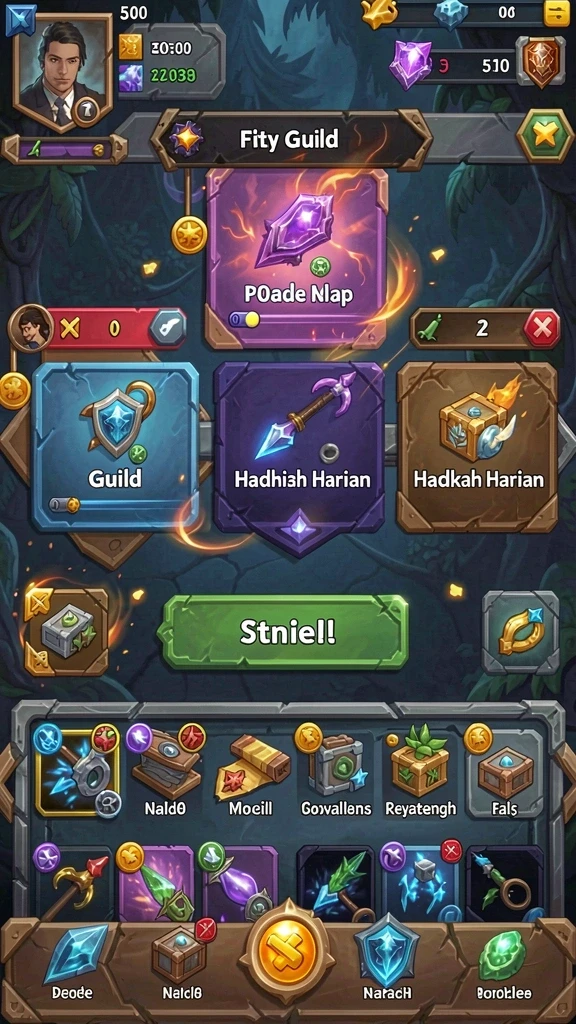 Fitur event dengan hadiah menarik.