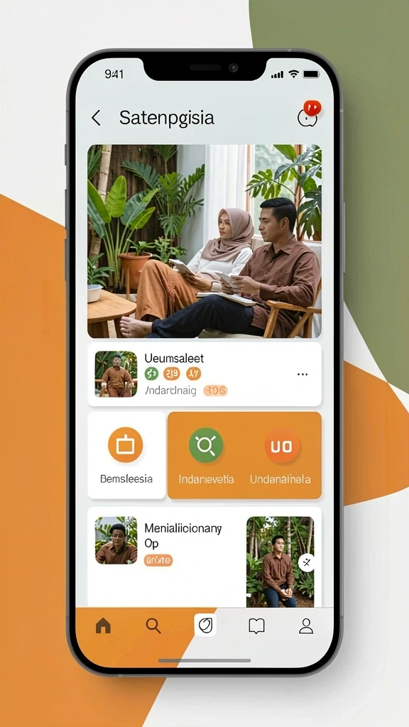 Tampilan antarmuka yang intuitif dan menarik.