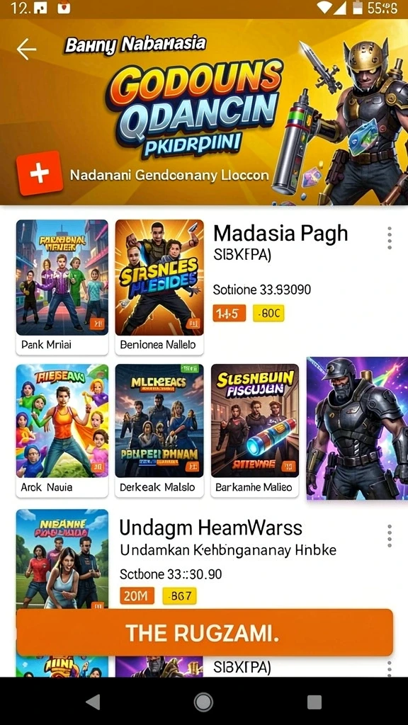 Screenshot memperlihatkan antarmuka permainan yang menarik.
