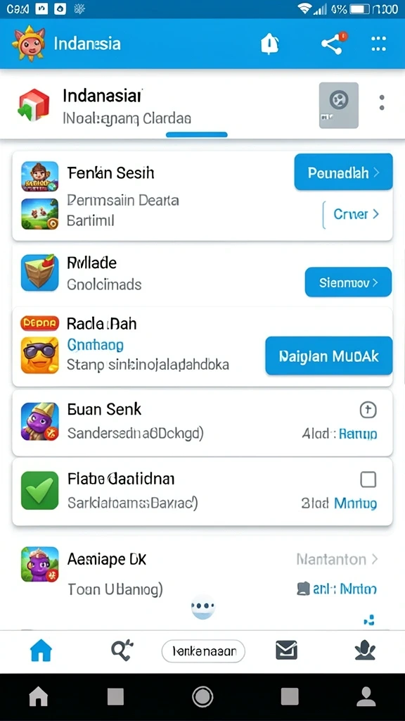 Sistem reward yang memotivasi pemain.