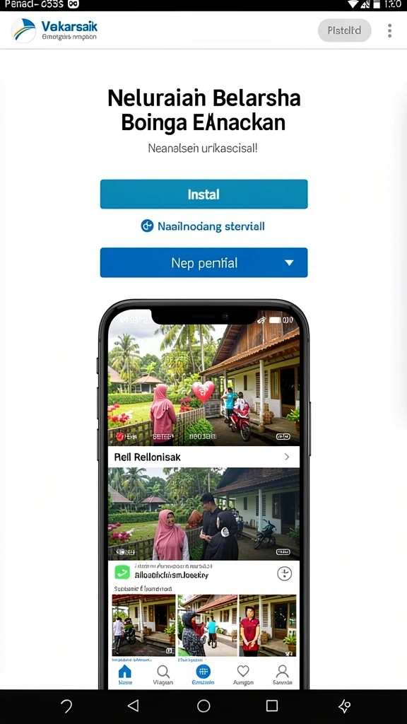 Tampilan antarmuka yang user-friendly dan menarik.