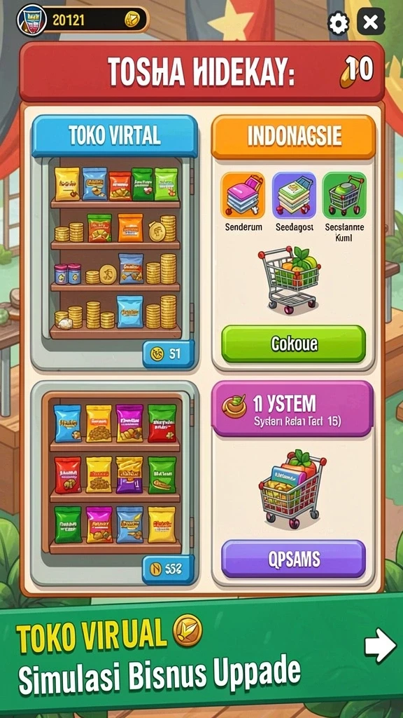 Tangkapan layar fitur multiplayer yang menarik.
