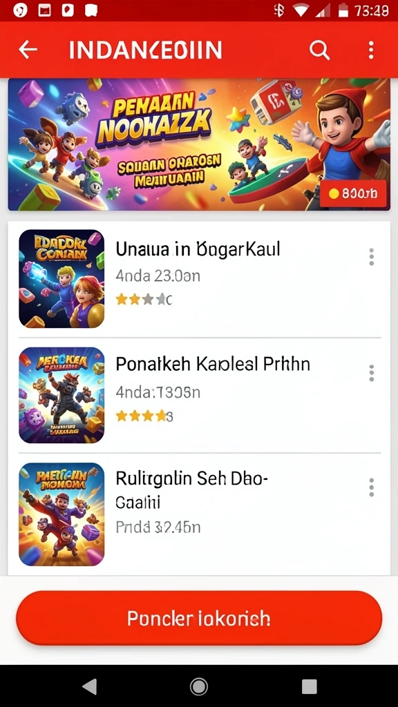 Tampilan antarmuka yang menarik dan mudah dinavigasi.