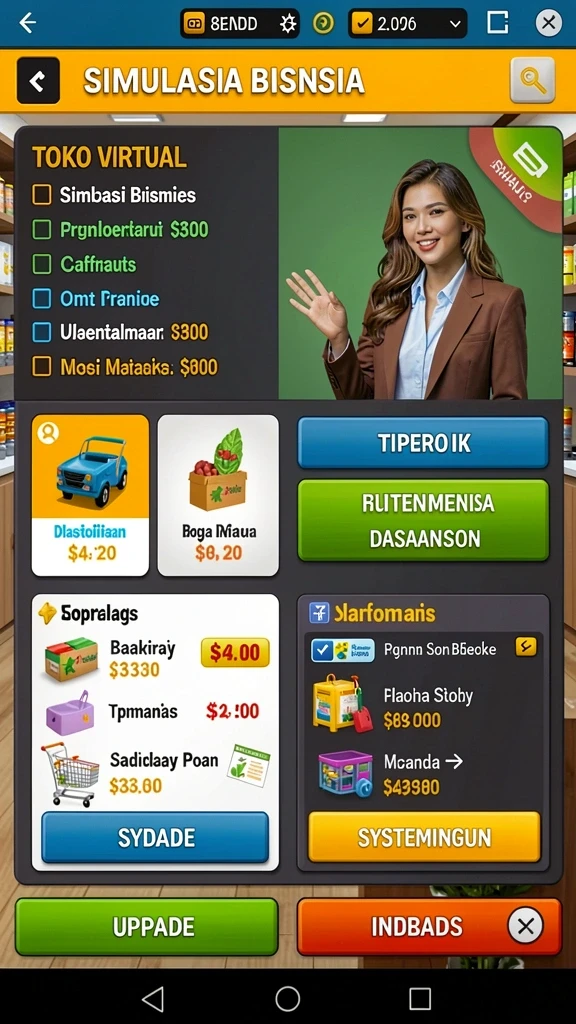 Karakter-karakter yang unik dan beragam untuk dipilih.