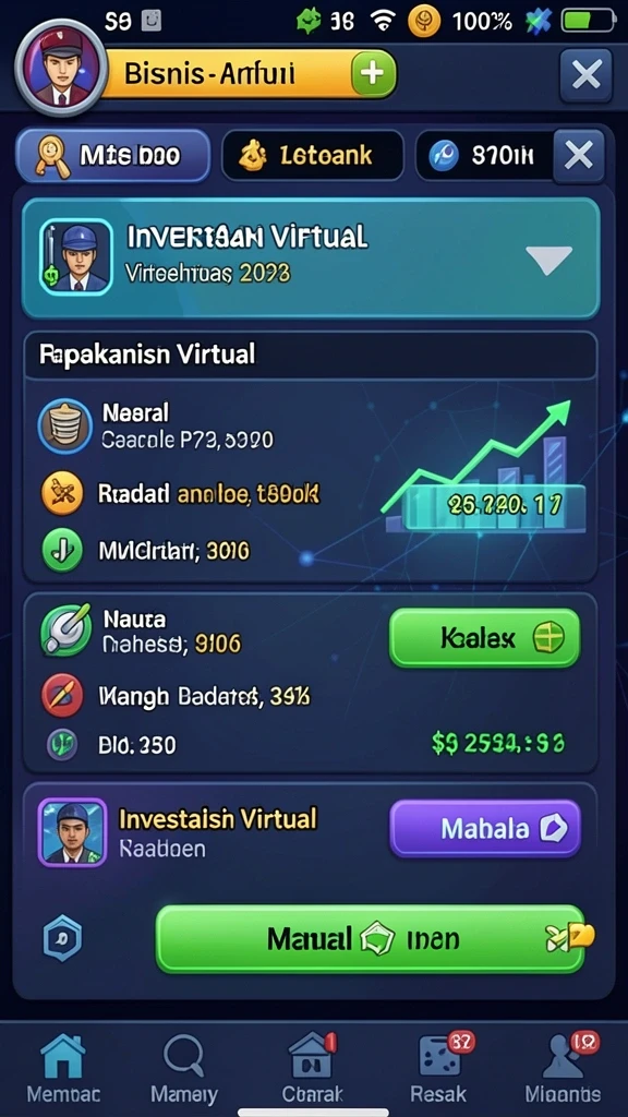 Fitur permainan multiplayer yang seru dan interaktif.