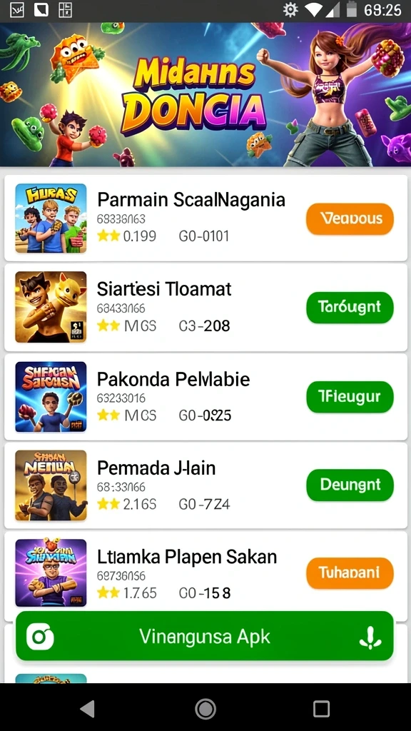 Berbagai pilihan permainan slot dengan tema menarik.