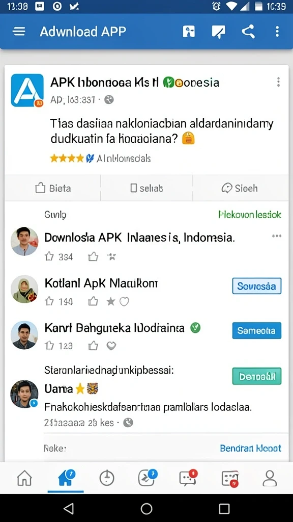 Tampilan antarmuka pengguna yang intuitif.