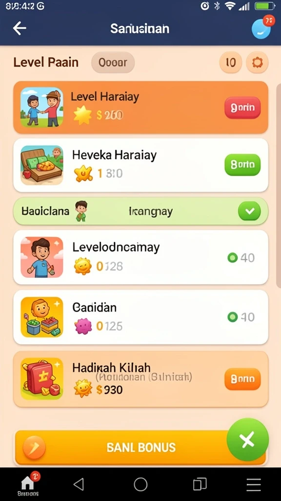 Beragam karakter yang bisa dipilih untuk bermain.