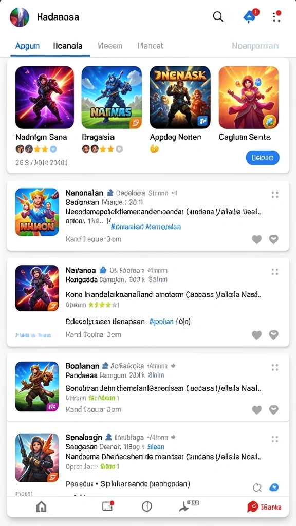 Karakter unik dengan kemampuan berbeda.