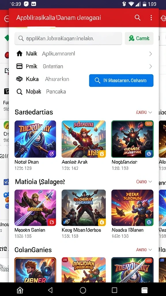 Tampilan antarmuka yang menarik dan mudah digunakan.
