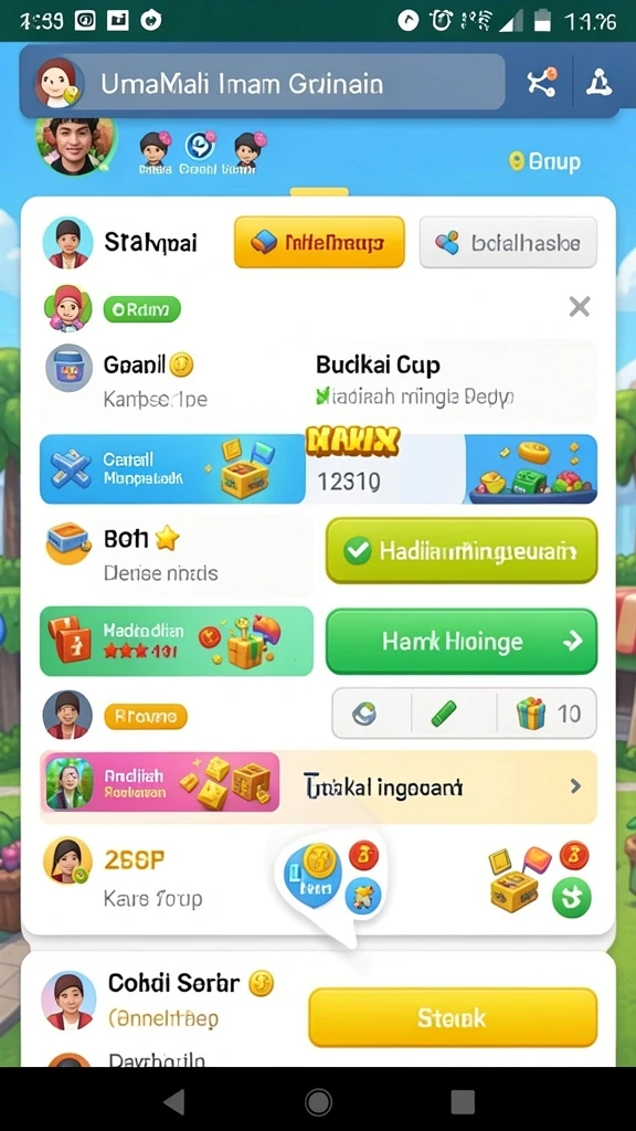 Tampilan antarmuka yang menawan dan mudah dinavigasi.