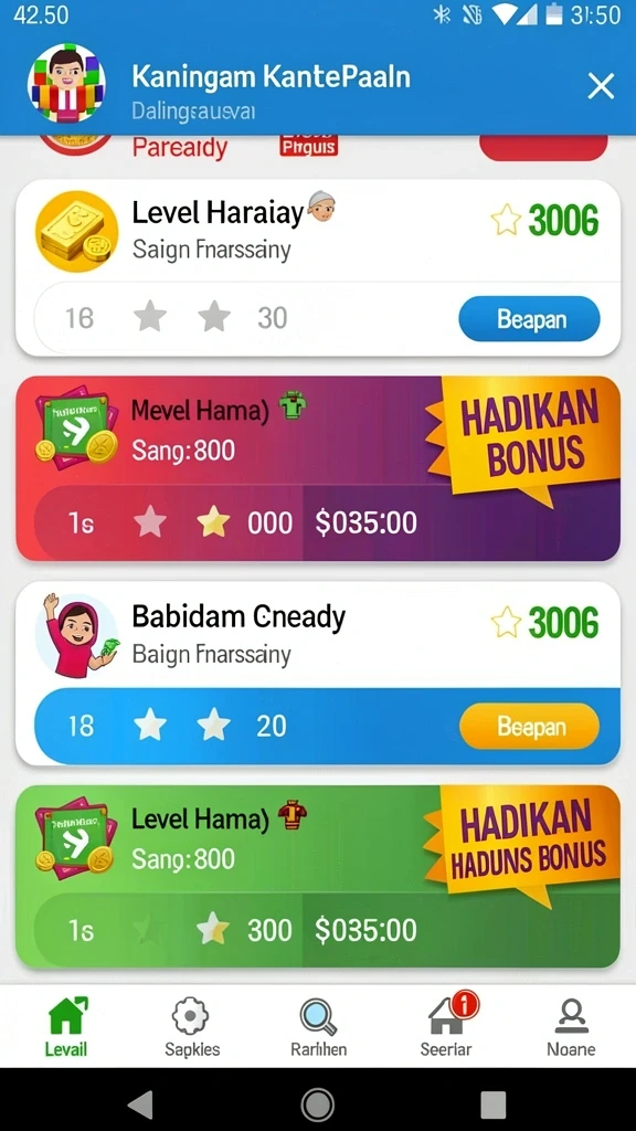 Bersosialisasi dengan pemain lain di fitur chat.