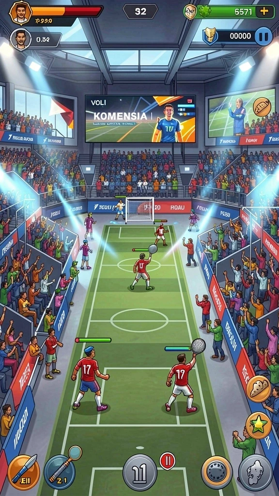 Fitur komunitas yang memungkinkan interaksi antar pemain.