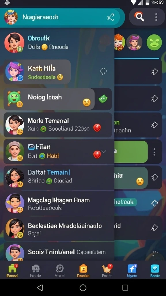 Karakter unik yang dapat dikustomisasi sesuai keinginan pemain.