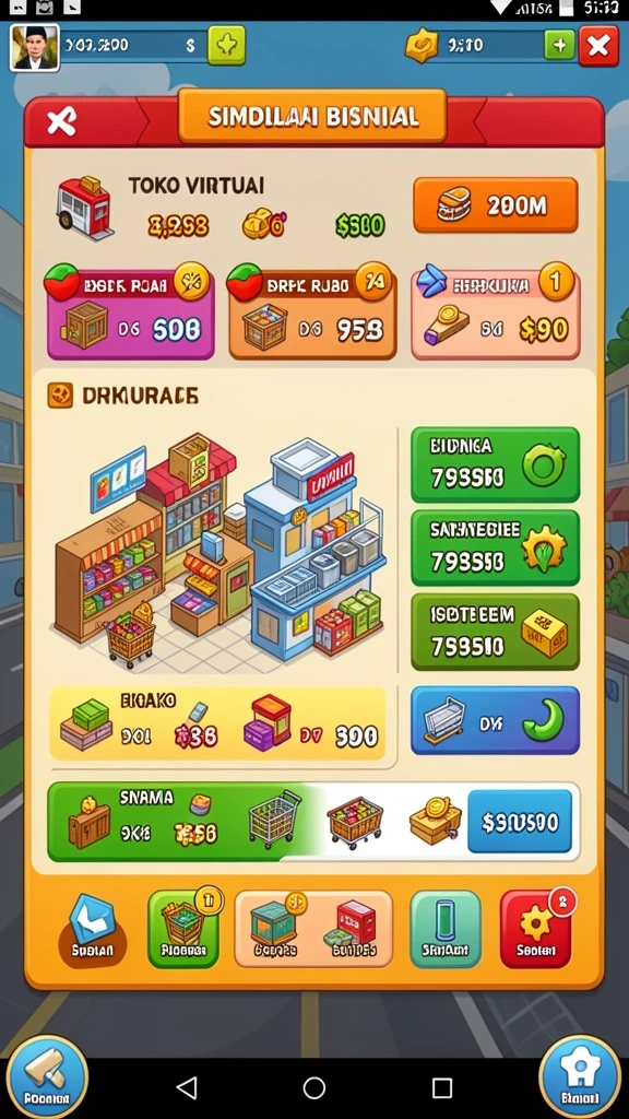 Karakter-karakter unik dalam permainan.