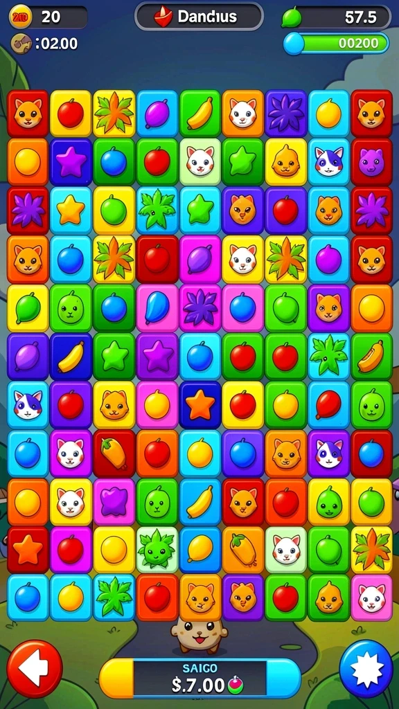 Gameplay yang menarik dengan berbagai level menantang.
